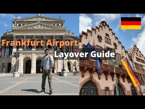 Frankfurt Airport Layover | Germany Travel Guide | Airport Train to City Center | Transit & Transfer