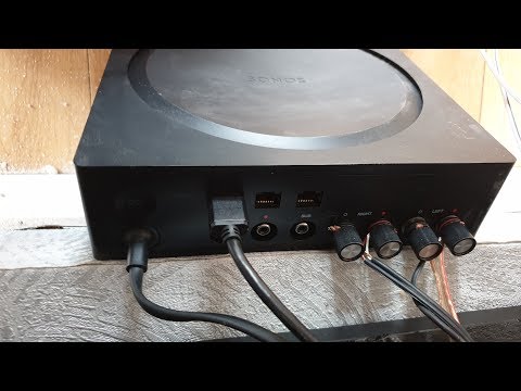 Sonos Amp. Quick look at an install we performed with ceiling speaker retrofit pictures.