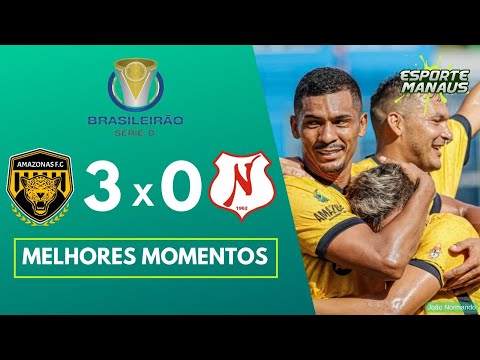 Amazonas FC 3x0 Náutico-RR