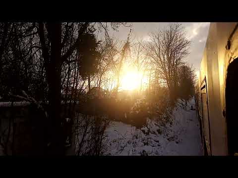 Plecare din Stația Rădăuți cu Trenul R5625 Suceava-Putna 10.12.2021