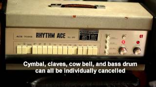 Video thumbnail for Ace Tone Rhythm Ace FR-1 by Susan Gardener