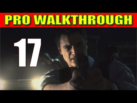 Resident Evil 2 Remake Walkthrough #17 - Super Tyrant Boss Fight (End of the Game)