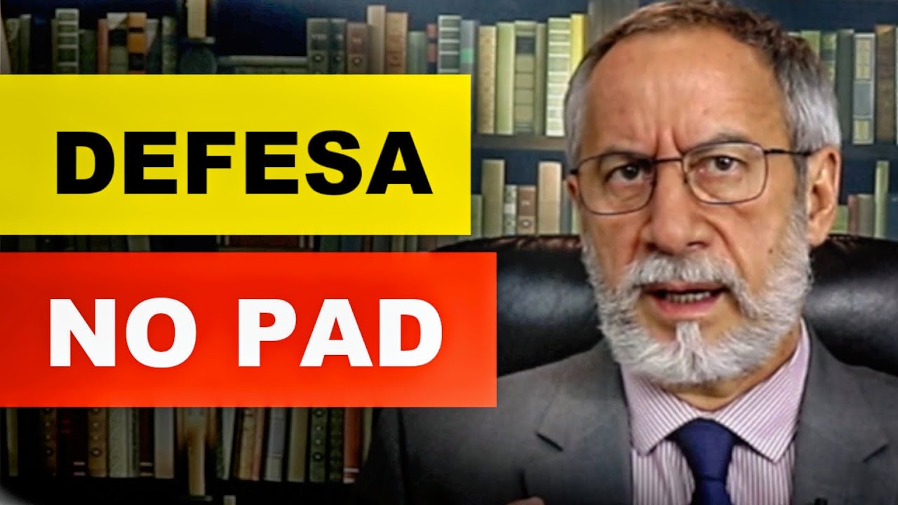 O Advogado garantindo a ampla defesa no PAD