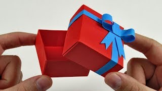 How to Make a Paper Box 🎁 Origami Box