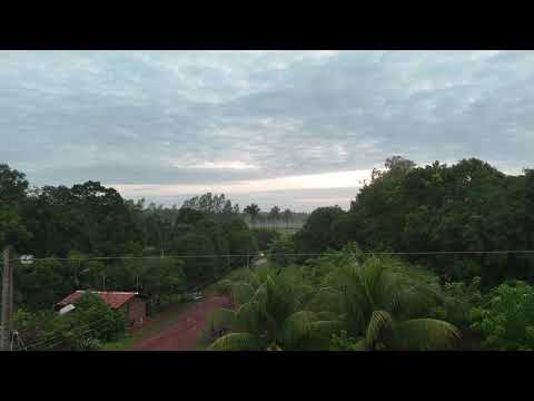 Nascer do sol, em Gonçalves Dias no Povoado Reserva interior do Maranhão Brasil.