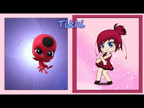 Kwamis As Humans || Miraculous Ladybug || Gacha Club