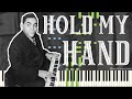 Thomas Fats Waller - Hold My Hand (Solo Jazz Stride Piano Synthesia) - itsRemco Thomas Fats Waller - Hold My Hand (Solo Jazz Stride Piano Synthesia)