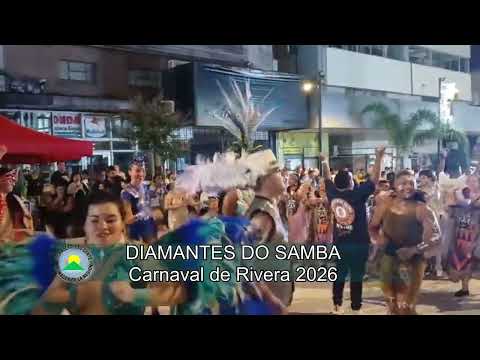 DIAMANTES DO SAMBA. CARNAVAL DE RIVERA 2026.     6M