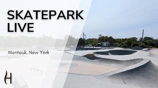 Hamptons.com - LIVE! 4K LARS SIMENSON SKATEPARK, Montauk, New York