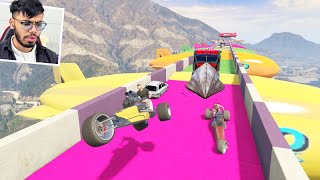 Download lagu Cars Vs Cars Challenge 9999 out of 10000 Cars Get Blasted in This GTA 5 Race! mp3