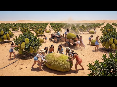 Growing Jackfruit In The Sahara Desert – The Results Surprised The Whole World.