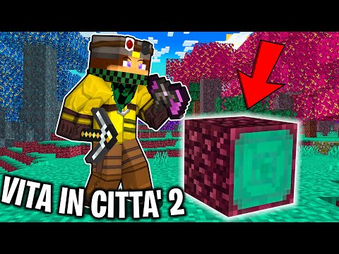 HO TROVATO IL PRIMO BLOCCO MISTERIOSO - VITA IN CITTÀ 2 - Minecraft #31