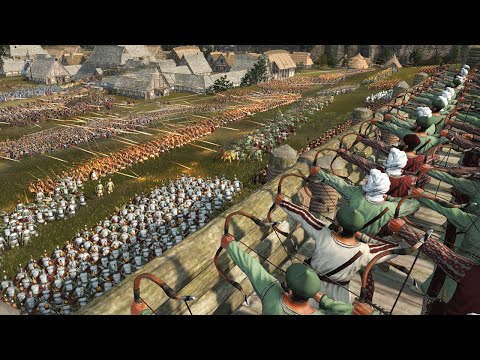 Ancient Warfare on Full Display - Massive Siege Battle!