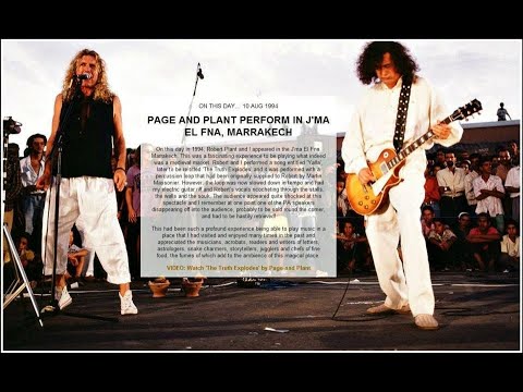 PAGE & PLANT "Unledded" project"