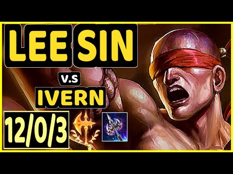 CBOI (LEE SIN) vs IVERN - 12/0/3 KDA JUNGLE GAMEPLAY - EUW Ranked GRANDMASTER