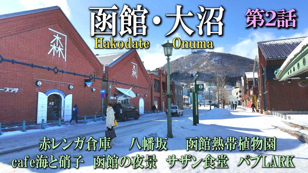 真冬の函館・大沼旅　２話目　函館の夜は最高でした