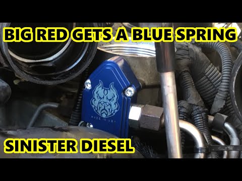 SINISTER DIESEL BLUE SPRING // SO EASY AN IDIOT CAN DO IT