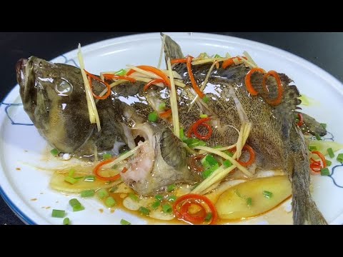 Steamed Grouper Fish
