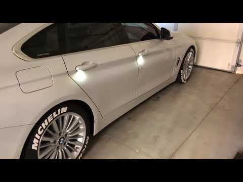 BMW OEM LED door projectors