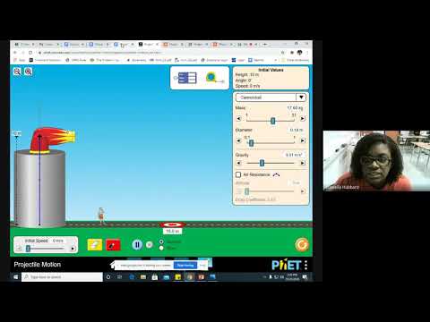 Phet Lab Horizontal Projectile Motion Explanation