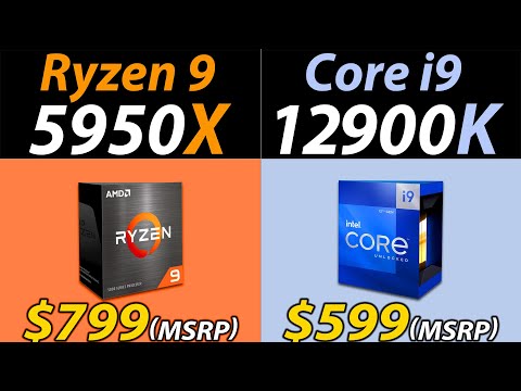 Ryzen 9 5950X Vs. i9-12900K | How Much Performance Difference?