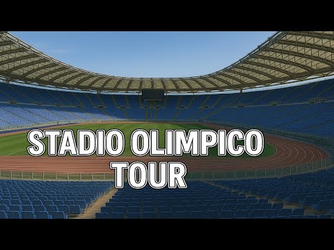 STADIO OLIMPICO TOUR IN ROME ITALY 🇮🇹