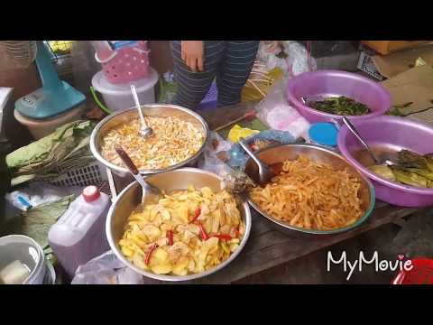 Awesome Street Food At Market - Cambodian Village Food In Phnom Penh - Food Tour Video