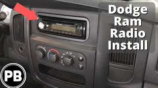 2002 - 2005 Dodge Ram Radio Install