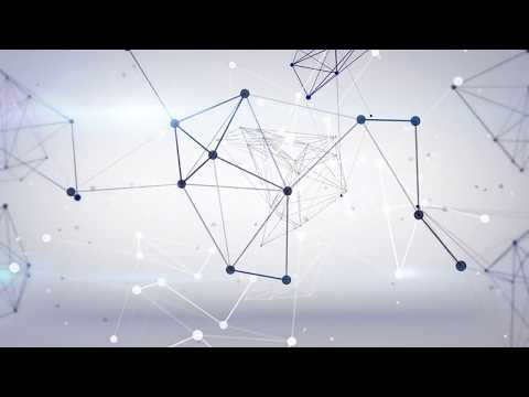 Technology Network Loop Background Video