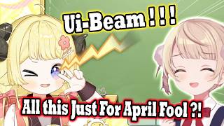 9-Year-Old Watame Even got An Animated Ui-Beam Installs and Catches Ui Off Guard!