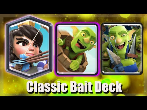 CLASSIC LOG BAIT DECK OP ! Best Ladder Pushing Deck - Clash Royale