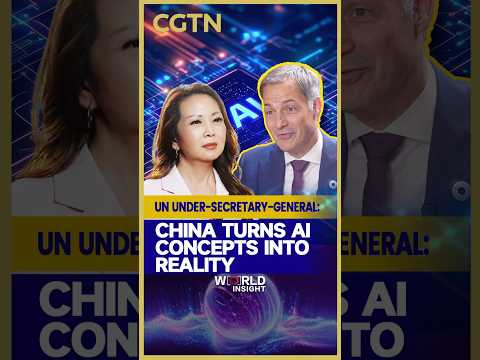 UN Under-Secretary-General: China turns AI concepts into reality
