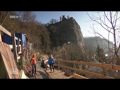 Idar-Oberstein 2021: Arbeiten an der Felsenkirche
