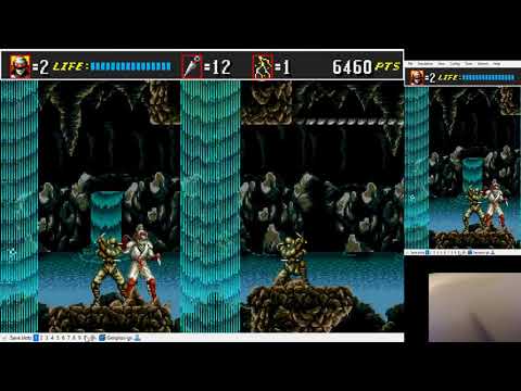Shinobi III - 1st Level Ninja Clip Glitch Near End
