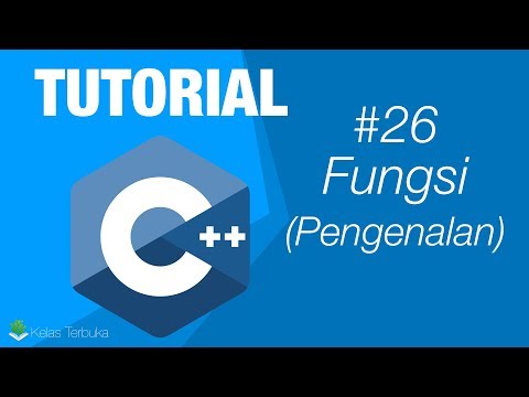 Belajar C Dasar 26 Fungsi Pengenalan
