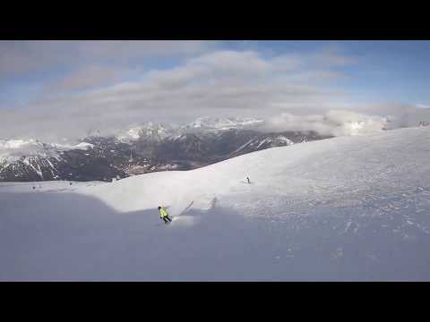 SKI WITH ME (7) BORMIO FROM ALTITUDE 3000 TO 1200 NO STOP