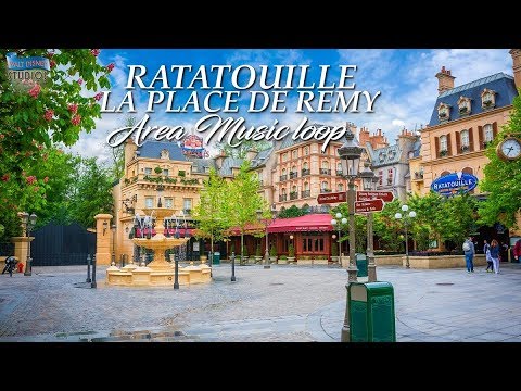 La Place de Rémy - Area Music Loop [HQ] - Disneyland® Paris