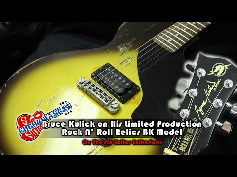 Bruce Kulick Demos His BK Model from Rock N Roll Relics on The Flo Guitar Enthusiasts