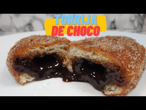 Chocolate filled pancakes