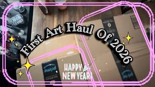 Unboxing📦Art Supplies ||Lets play with  new supplies❣️☺️ 