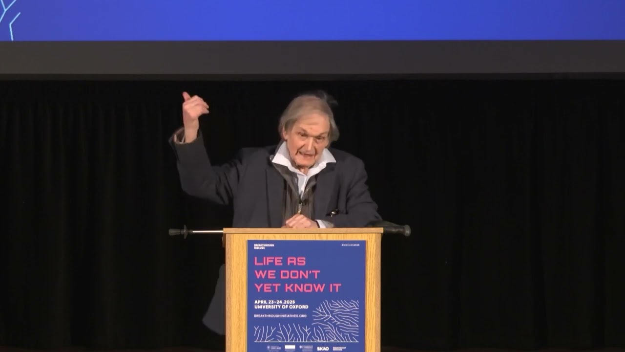 Roger Penrose – Why Intelligence Is Not a Computational Process: Breakthrough Discuss 2025