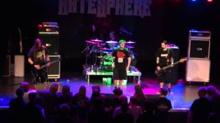 HateSphere - Need To Kill - Disbeliever - Sickness Within. Skråen Denmark 4 may 2012