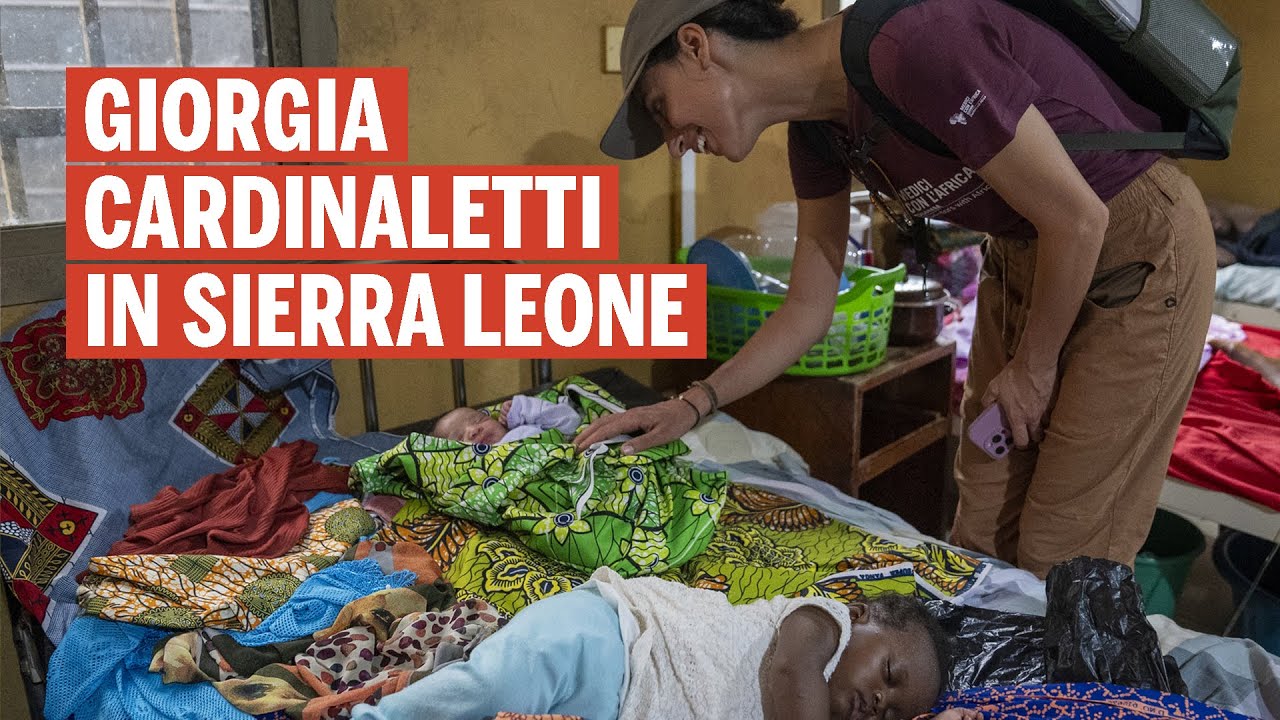 Giorgia Cardinaletti in Sierra Leone: il viaggio in 90 secondi