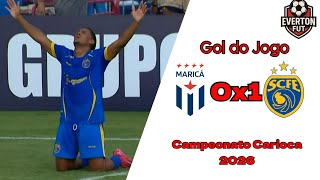Gol: Maricá 0x1 Sampaio Corrêa RJ - Campeonato Carioca 2026