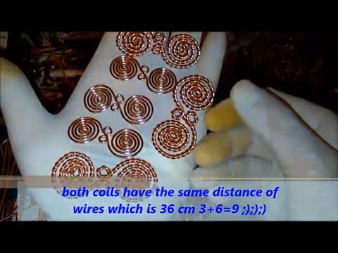 How To Make Health Patches With Coils part 1 - Plasma Health Applications - Keshe Technology Video