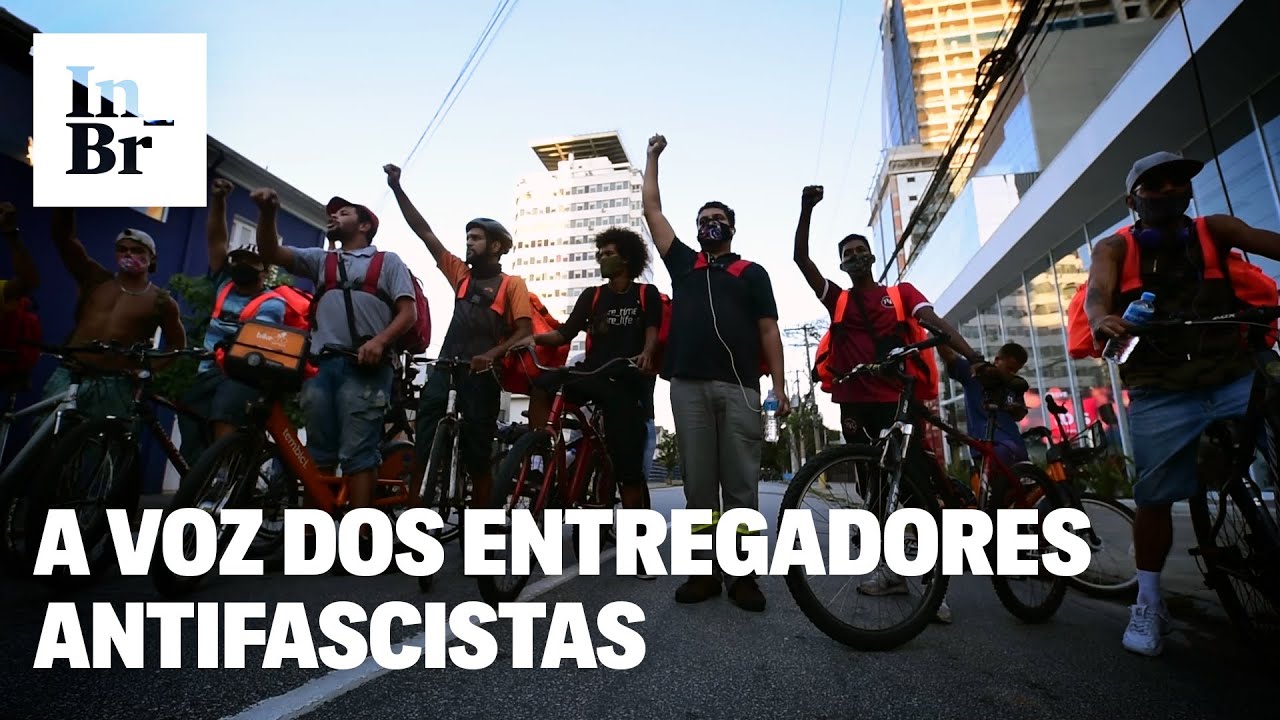 Conheça Paulo Lima, o entregador de aplicativo antifascista que organiza a categoria