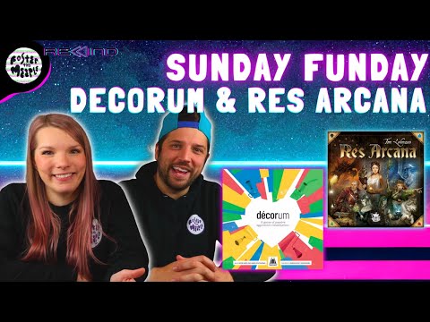 Decorum & Res Arcana Playthrough | Sunday Funday