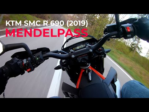 Mendelpass (Südtirol) - Supermoto | Onboard KTM SCM R 690 2019