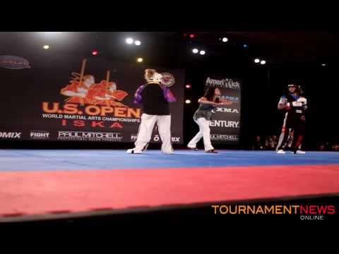 Marissa Mayer vs Claire Cocozza Women's Overall Fighting at the 2013 US Open ISKA World Championshi