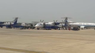 preview picture of video 'Rajahmundry 'Air Port' Flight tack of.......'